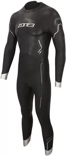 Pianki do pływania - Zone3 Agile Wetsuit Men, black/silver/gun metal L 2021 Pianki do pływania WS21MAGI116/L - grafika 1