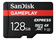 Karty pamięci - SanDisk GamePlay Express microSD 128GB UHS-I SDSQXFN-128G-GN6GN - miniaturka - grafika 1