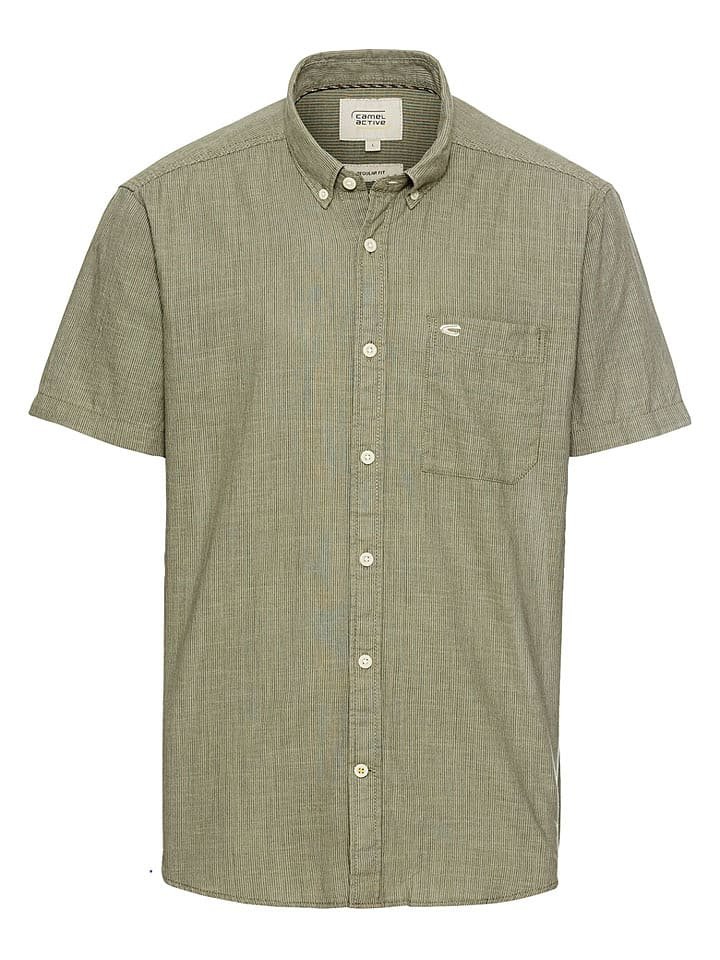 Camel Active Koszula - Regular fit - w kolorze khaki