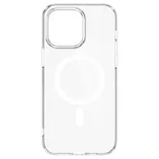 Etui i futerały do telefonów - Etui Spigen Ultra Hybrid Mag do MagSafe do iPhone 15 Pro frost clear - miniaturka - grafika 1