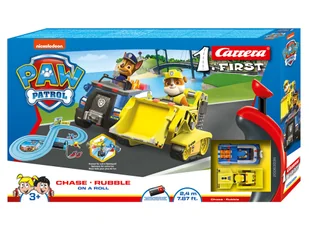 Carrera Pierwsza Trasa Samochodowa dla Maluchów Psi Patrol - Samochody i pojazdy dla dzieci - miniaturka - grafika 1
