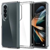 Etui i futerały do telefonów - Etui SPIGEN Crystal Hybrid do Samsung Galaxy Z Fold 4 Przezroczysty - miniaturka - grafika 1