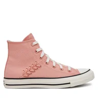 Trampki damskie - Trampki Converse Chuck Taylor All Star Crafted Laces A12577C Różowy - miniaturka - grafika 1