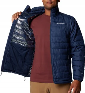 Kurtka męska Columbia Columbia Powder Lite II Jacket 2086964464 Granatowe M - Kurtki męskie - miniaturka - grafika 1