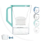 Dzbanki filtrujące - DZBANEK FILTRUJĄCY WESSPER 2,7L + 10 FILTR AQUAMAX - miniaturka - grafika 1