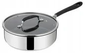 Patelnie - Patelnia głęboka ze szklaną pokrywką TEFAL J.O. 24cm 3.5L - miniaturka - grafika 1