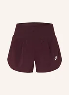 Spodenki damskie - Asics Szorty Do Biegania Road 3.5in rot - miniaturka - grafika 1