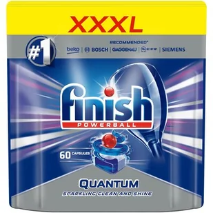 FINISH Kapsułki Quantum 60 regularne - Środki do zmywarek - miniaturka - grafika 1