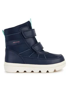 Geox Śniegowce J Willaboom Girl B A J36HWD 0FU54 C4002 D Granatowy - Buty dla dziewczynek - miniaturka - grafika 1