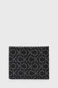 Portfele - Calvin Klein portfel męski kolor czarny - miniaturka - grafika 1