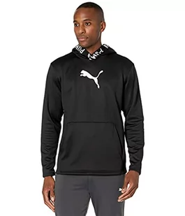 Puma Męska bluza z kapturem Train Pwr Fleece Hoodie Sweater Black xxl 520893 - Bluzy męskie - miniaturka - grafika 1
