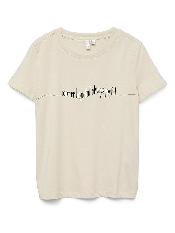 Vero Moda Koszulka w kolorze beżowym