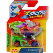 Samochody i pojazdy dla dzieci - T-RACERS 2.0 MIX 'N RACE MAGIC BOX FORCE 006 SAMOCHÓD POJAZD RHINO PUSH 3 - miniaturka - grafika 1