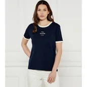 Koszulki i topy damskie - Tommy Hilfiger T-shirt | Regular Fit - miniaturka - grafika 1