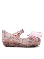 Buty dla dziewczynek - Melissa Baleriny Mini Melissa Ultragirl Fly III 32849 Różowy - miniaturka - grafika 1