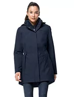 Płaszcze damskie - Jack Wolfskin Madison Avenue Coat płaszcz damski, niebieski, m 1107732-1910003 - miniaturka - grafika 1