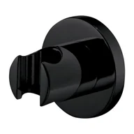 Akcesoria do armatury i ceramiki - OMNIRES uchwyt punktowy mosiężny 8873ABL kolor czarny - miniaturka - grafika 1