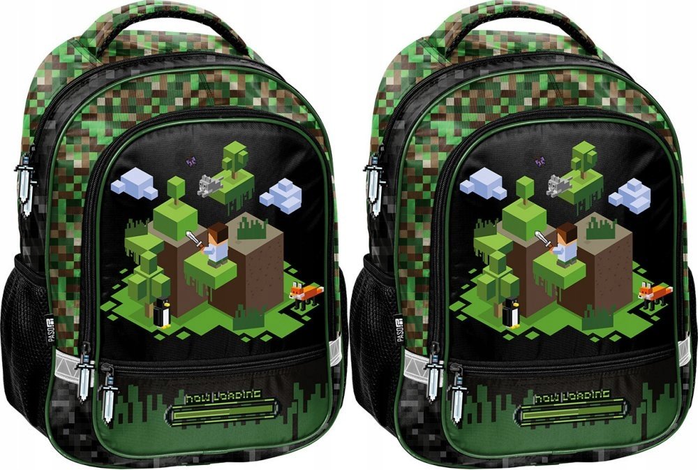 Plecak Szkolny Paso tornister Minecraft klasa 1-3 x2