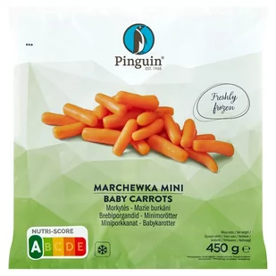 Pinguin Marchewka mini 450 g - Mrożonki warzywne i owocowe - miniaturka - grafika 1