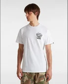 Koszulki męskie - t-shirt uomo vans vn000m5e warped world wht1 white - miniaturka - grafika 1