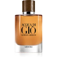 Wody i perfumy męskie - Giorgio Armani Acqua di Gio Pour Homme Absolu woda perfumowana 75ml - miniaturka - grafika 1