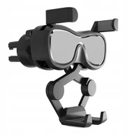 Uchwyty samochodowe do telefonów - GRAWITACYJNY UCHWYT SAMOCHODOWY DO SMARTFONA NA KRATKĘ NAWIEWU Z ODŚWIEŻACZ - miniaturka - grafika 1