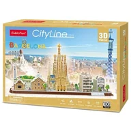 Puzzle - Puzzle 3D City Line Barcelona - miniaturka - grafika 1