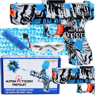 PISTOLET KARABIN NA KULKI WODNO ŻELOWE AUTOMATYCZNY ZESTAW AUTOMAT - Zabawki militarne - miniaturka - grafika 1