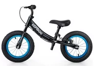 Rowerki biegowe - Rowerek biegowy, Adventure, Black/Blue - miniaturka - grafika 1