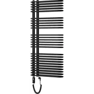 Grzejniki łazienkowe - Mexen Amor grzejnik elektryczny 1200 x 600 mm, 900 W, czarny - W120-1200-600-2900-70 - miniaturka - grafika 1