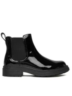 Botki damskie - Clarks Sztyblety Orinoco3 Lane 26184623 Czarny - miniaturka - grafika 1