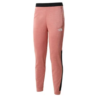 Spodnie The North Face Mountain Athletics Fleece 0A5IF35W21 - różowe - Spodnie sportowe damskie - miniaturka - grafika 1