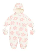 Pajacyki dla niemowląt - COOL CLUB Kombinezon zimowy w kolorze kremowym - miniaturka - grafika 1