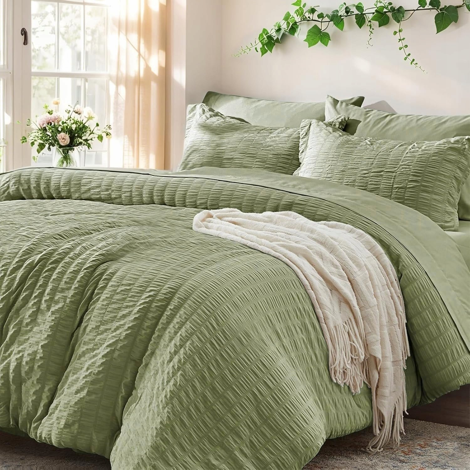 Zestaw Pościeli z Mikrofibrą 220x240 i 2 Poszewki na Poduszki 80 x 80 cm