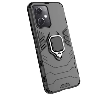 Ring Armor etui do Xiaomi Redmi Note 12 5G / Poco X5 5G pancerny pokrowiec uchwyt magnetyczny ring czarne - Etui i futerały do telefonów - miniaturka - grafika 16