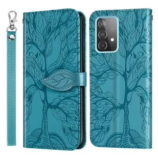 Do Samsung Galaxy A52 5G 4G Portfel Etui,2 Gniazdo na karty kredytowe Uchwyt na kartę identyfikacyjną,Etui z klapką ze skóry PU z paskiem - Zielony - Portfele - miniaturka - grafika 1