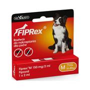 Artykuły przeciw pasożytom - Fiprex Spot-on solution dla psów - M: 10-20 kg (12 pipet x 2 ml) - miniaturka - grafika 1