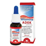 Witaminy i minerały - Dr Jacobs Poland Dr. Jacobs A D E K Kompleks witamin A, D3, E, K2 MK-7 20 ml - suplement diety - miniaturka - grafika 1