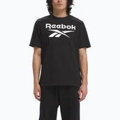 Koszulki męskie - Koszulka męska Reebok Reebok Identity Big Logo Tee black - miniaturka - grafika 1