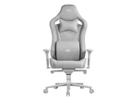 Fotele gamingowe - Silver Monkey X Fotel gamingowy Ararat jasny szary - miniaturka - grafika 1