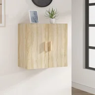Regały - Szafka wisząca, dąb sonoma, 60x30x60cm, materiał drewnopochodny - miniaturka - grafika 1