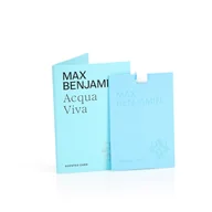 Zapachy samochodowe - Max Benjamin, Zawieszka zapachowa Acqua Viva - miniaturka - grafika 1