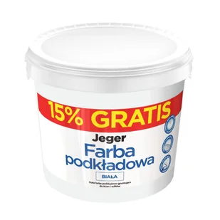 Farba podkładowa Jeger 10 l + 15% - Grunty do ścian - miniaturka - grafika 1