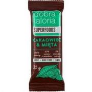 Batoniki - Dobra Kaloria 199Dobra Kaloria Baton z SUPERFOODS Kakaowiec z Miętą 35g - EKPBATKAKMIET - miniaturka - grafika 1