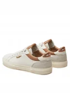 Sneakersy damskie - Pepe Jeans Sneakersy PLS31588 Brązowy - miniaturka - grafika 1