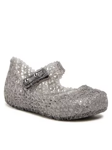 Melissa Półbuty Mini Campana Papel Bb 32995 Szary - Buty dla dziewczynek - miniaturka - grafika 1