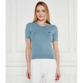 Swetry damskie - Lacoste Sweter | Regular Fit - miniaturka - grafika 1