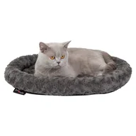 Legowiska dla kotów - Jack and Vanilla Legowisko dla zwierząt Softy S, 55x45x7 cm, szare - miniaturka - grafika 1