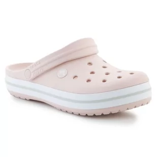 Klapki Crocs Crocband 11016-6UR różowe - Klapki i japonki damskie - miniaturka - grafika 1
