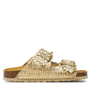 Klapki Toni Pons Guam-Te Złoty - Klapki i japonki damskie - miniaturka - grafika 1